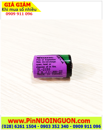 Tadiran TL-2150; Pin nuôi nguồn PLC Tadiran TL-2150 lithium 3.6v 1/2AA 1000mAh _Xuất xứ Israel